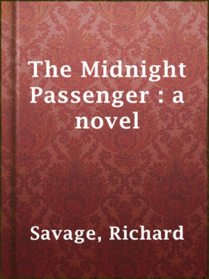 cover image of The Midnight Passenger : a novel